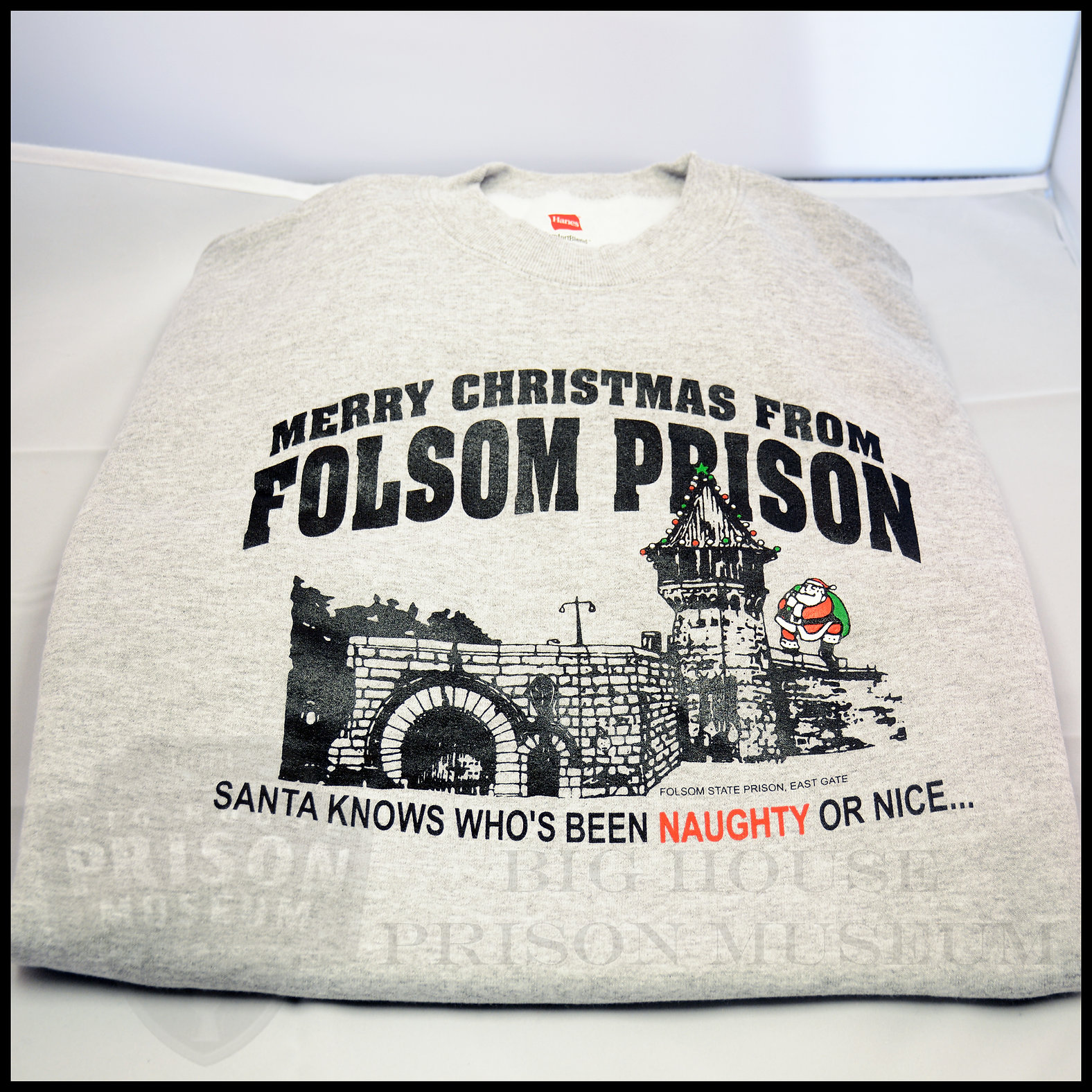 Folsom Prison Christmas Crew neck Sweatshirt